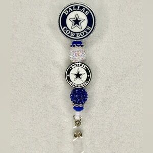 Dallas Cowboys Blue Key & Card Holder
